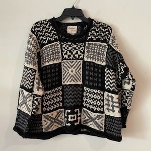 Hand Knit New York Style Men Seawater Size S